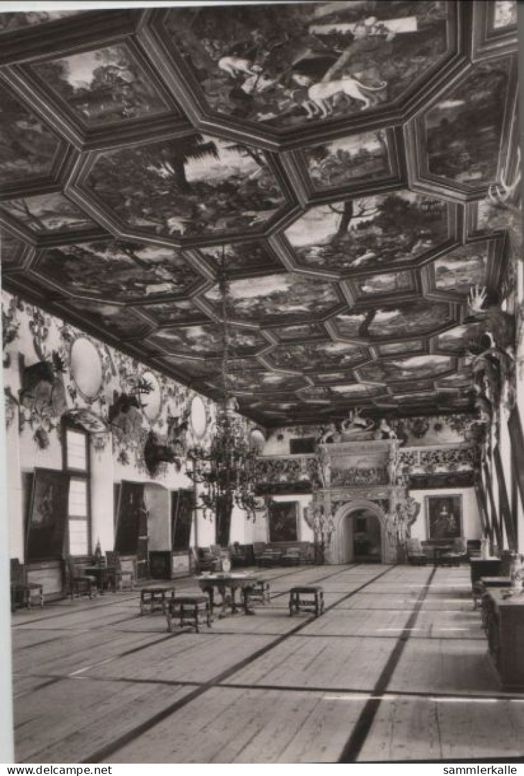 53748 - Weikersheim - Schloss, Rittersaal, Blick Zum Portal - Ca. 1965 - Tauberbischofsheim