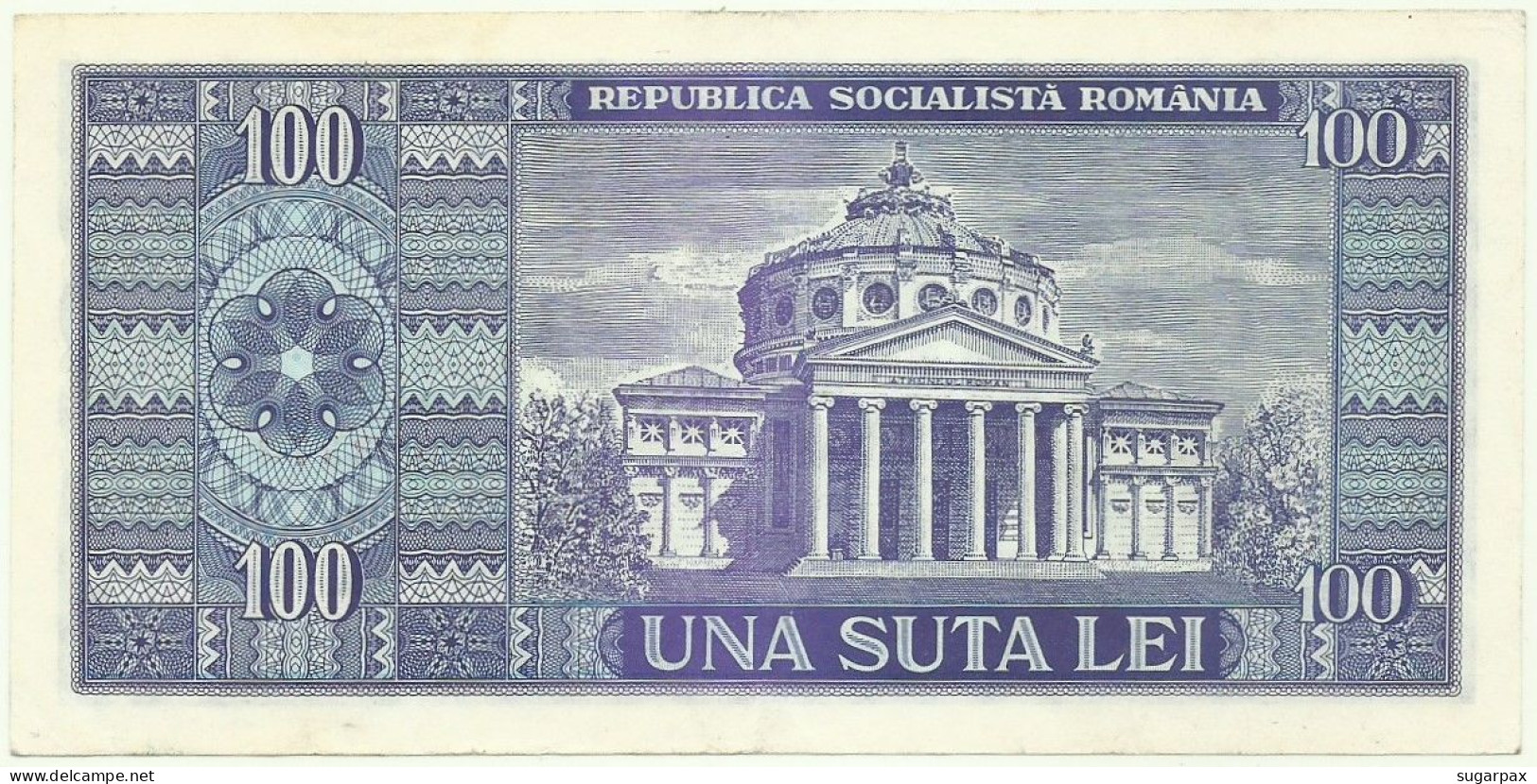 ROMANIA - 100 Lei - 1966 - Pick 97 - Série G. 0098 - Roumanie