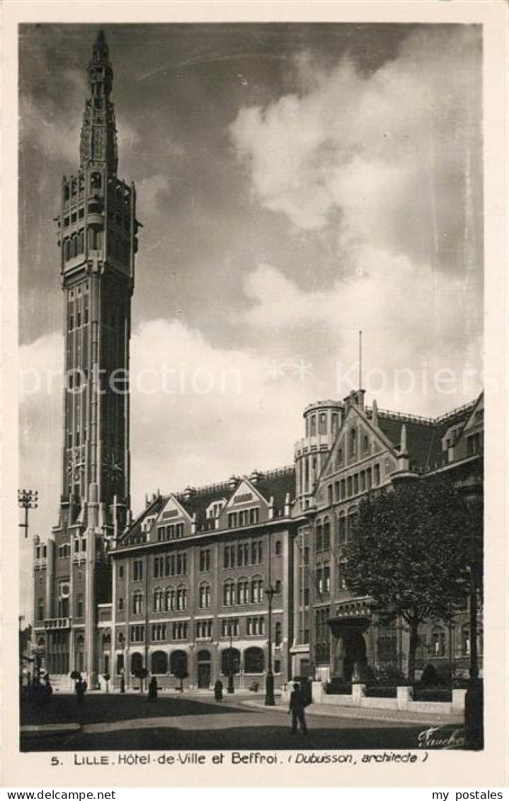 73328158 Lille Antwerpen Hotel De Ville Beffroi Lille Antwerpen - Merksplas