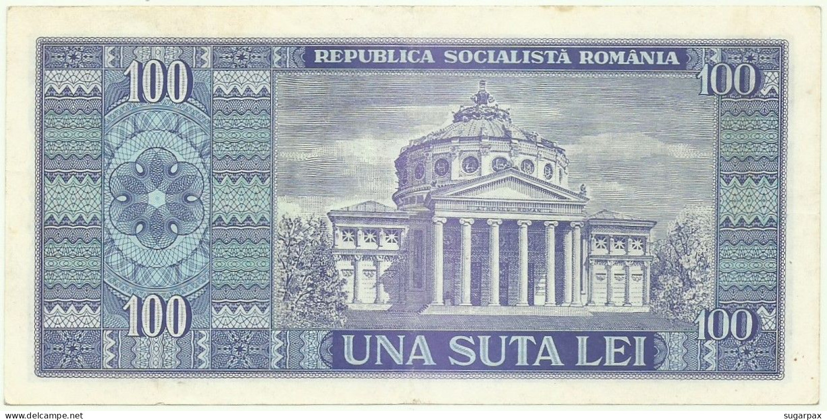 ROMANIA - 100 Lei - 1966 - Pick 97 - Série G. 0113 - Rumänien
