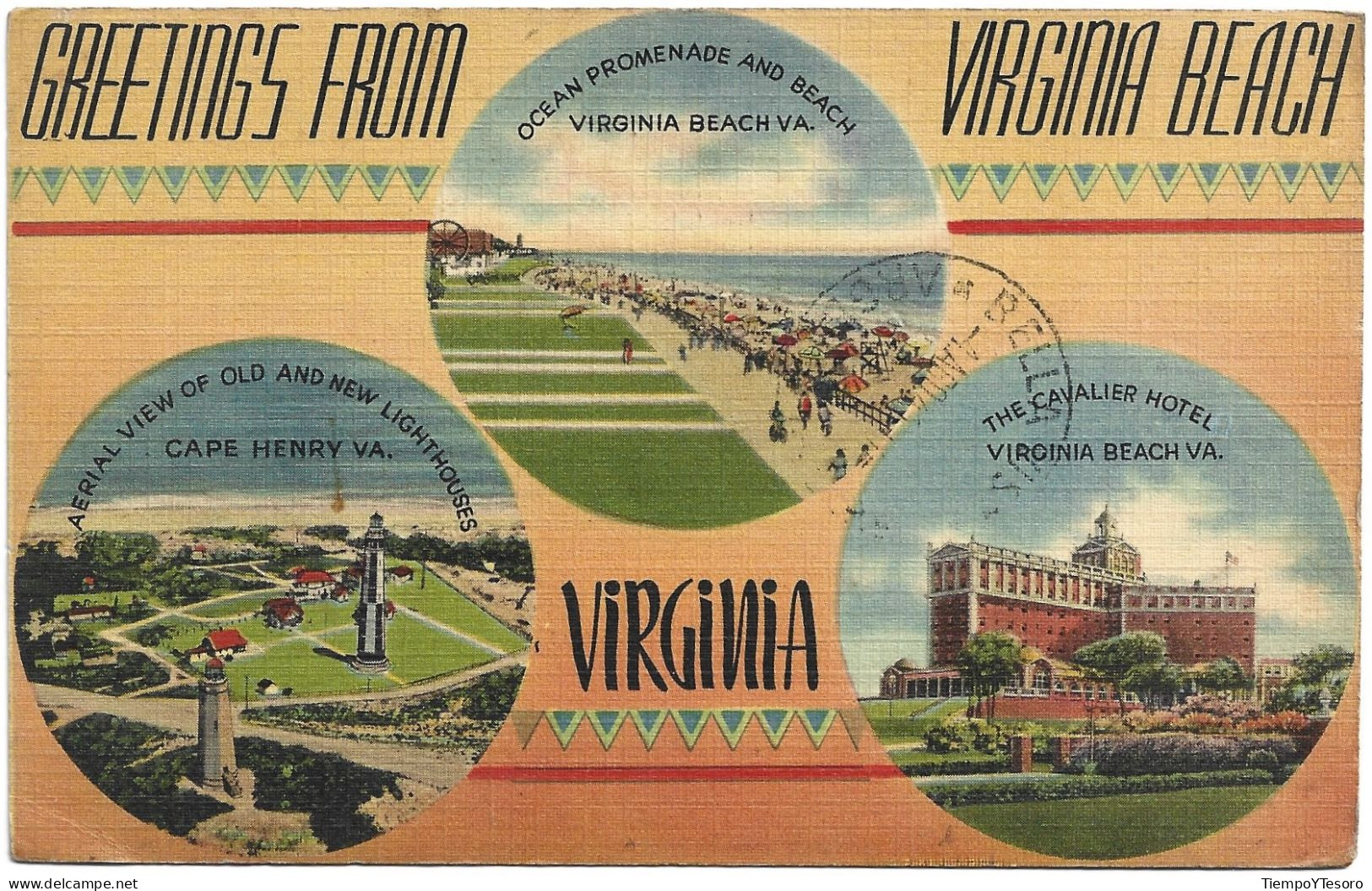 Postcard - USA, Virginia Beach, N°1217 - Virginia Beach