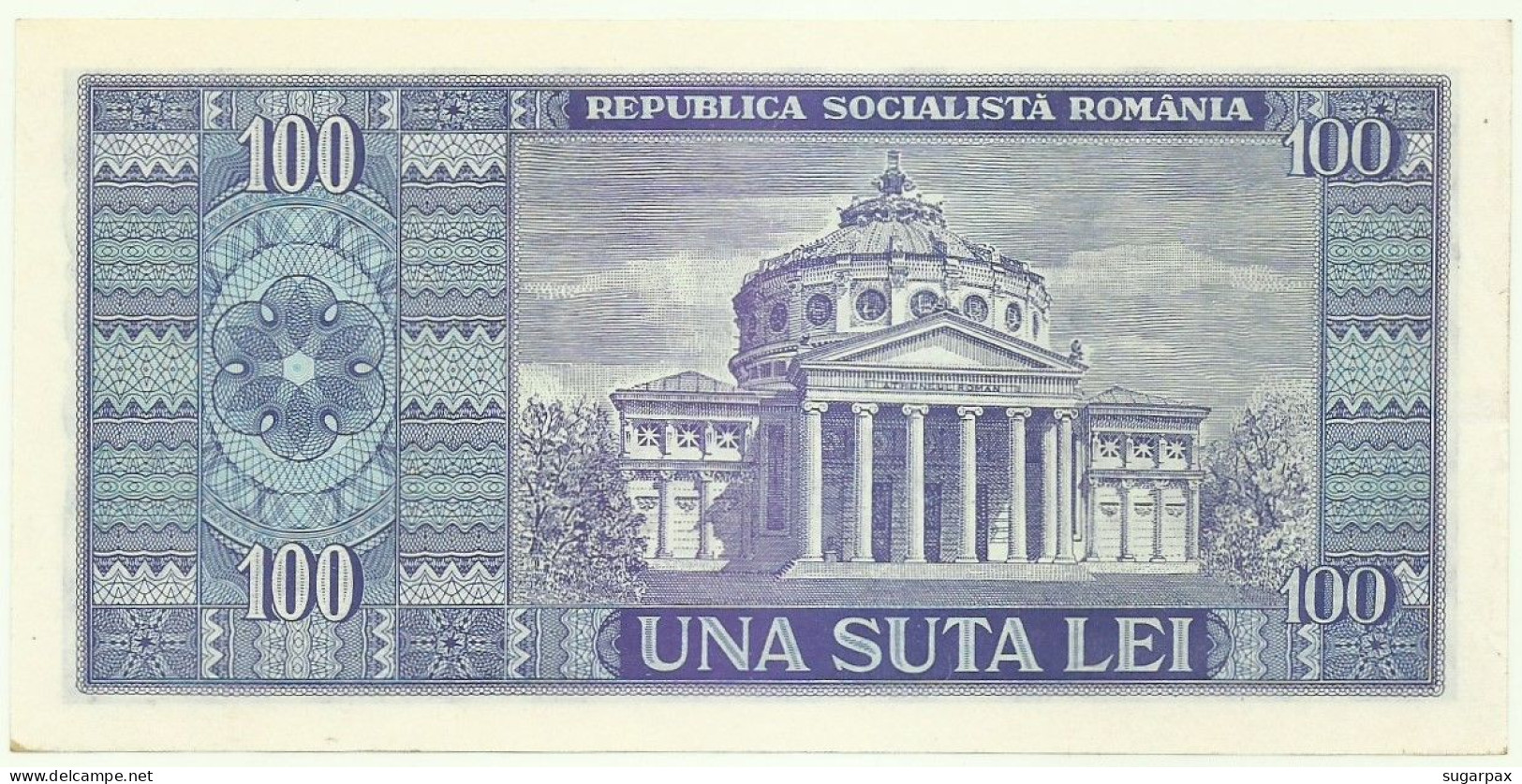 ROMANIA - 100 Lei - 1966 - Pick 97 - AUnc - Série H. 0074 - Rumania