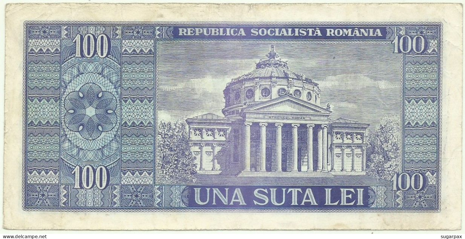 ROMANIA - 100 Lei - 1966 - Pick 97 - Série H. 0105 - Roemenië