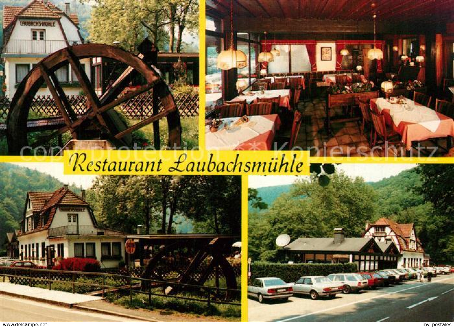 73323669 Altwied Restaurant Laubachsmuehle Wasserrad Altwied - Neuwied