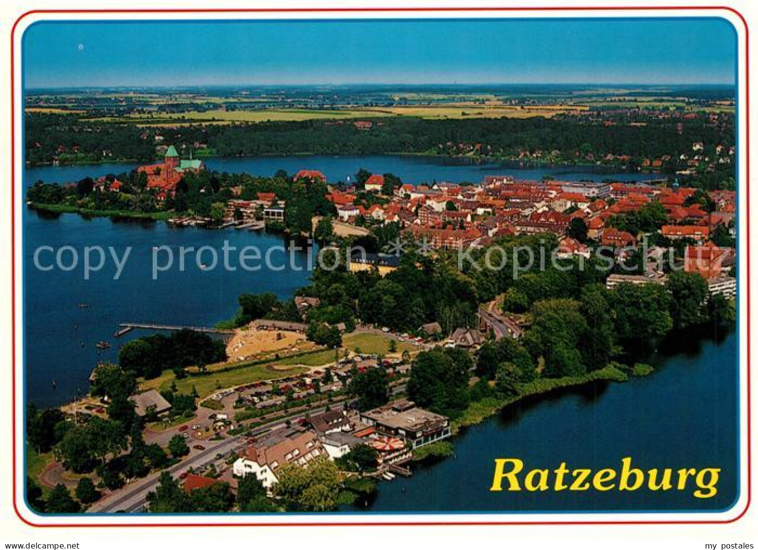 73322201 Ratzeburg Fliegeraufnahme Ratzeburg - Ratzeburg