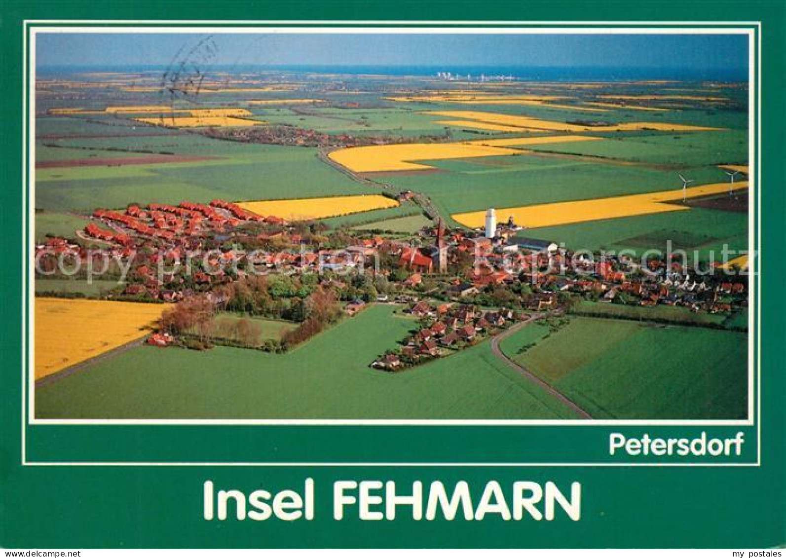 73321625 Petersdorf Fehmarn Fliegeraufnahme Petersdorf Fehmarn - Fehmarn