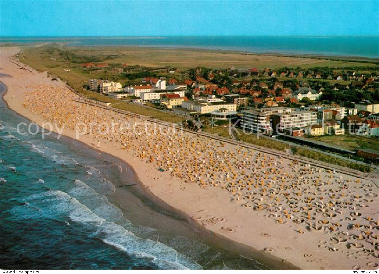 73321005 Wangerooge Nordseebad Fliegeraufnahme Wangerooge Nordseebad - Wangerooge