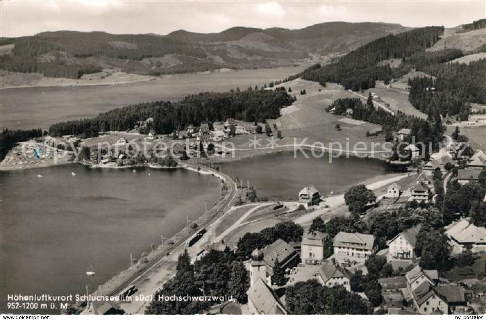 73319589 Schluchsee Hoehenluftkurort Im Schwarzwald Fliegeraufnahme Schluchsee - Schluchsee