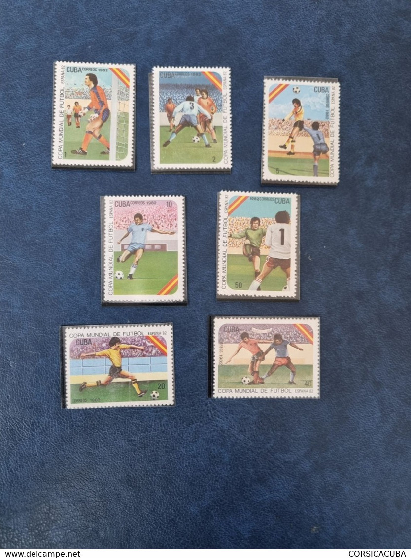 CUBA  NEUF  1982    COPA  MUNDIAL  FUTBOL  ESPANA   //  PARFAIT  ETAT  //  1er  CHOIX  // - Unused Stamps