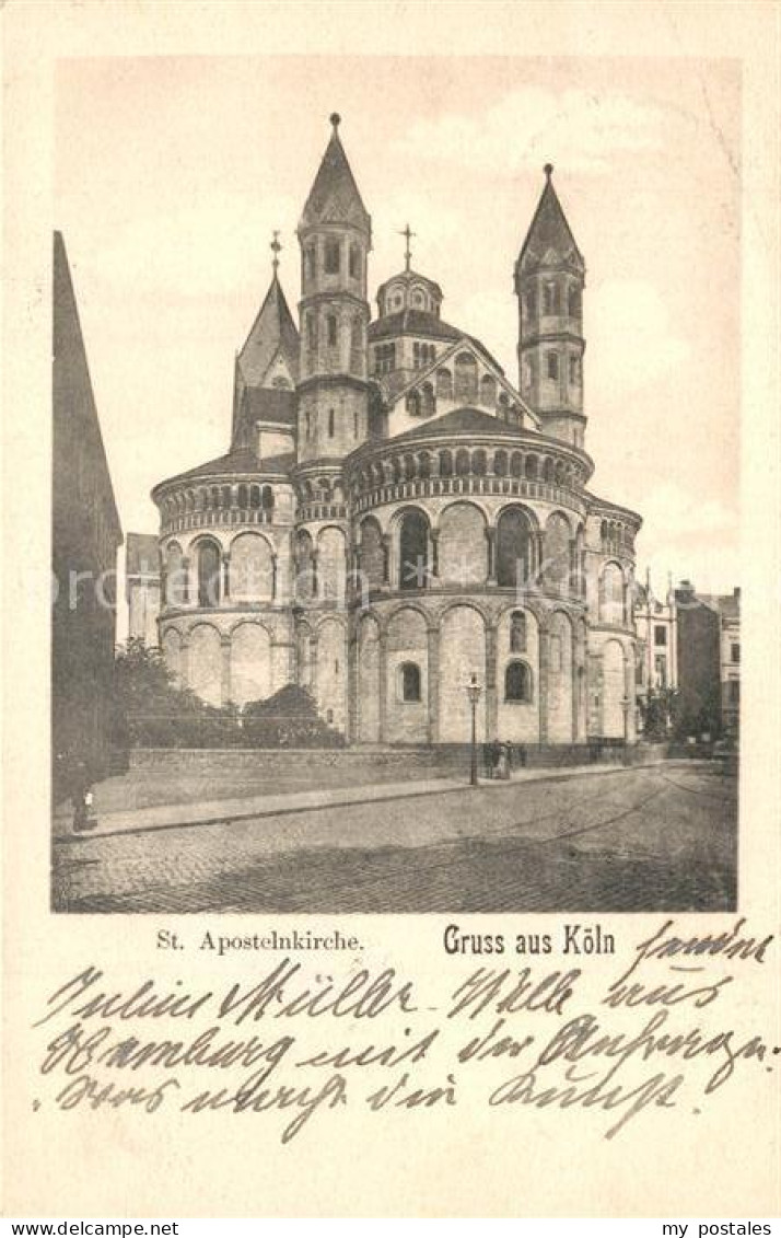 73315559 Koeln Rhein Sankt Apostelnkirche Koeln Rhein - Koeln