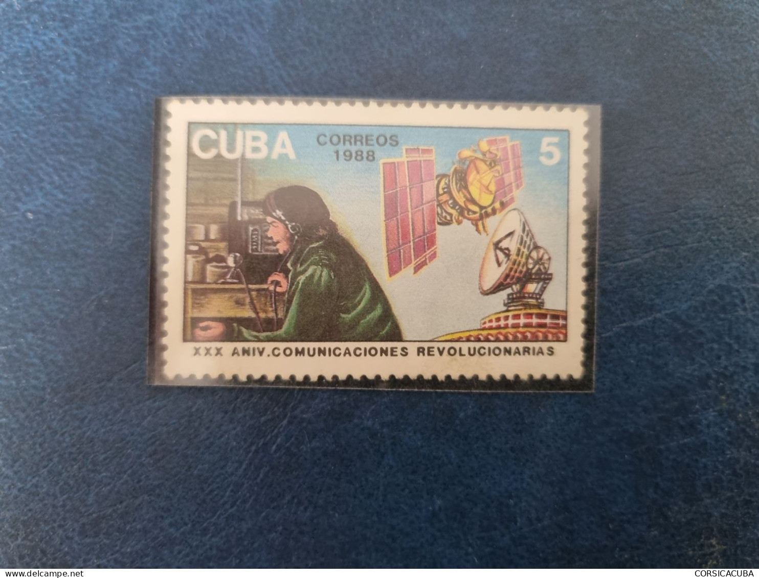 CUBA  NEUF   1988    COMUNICACIONES  REVOLUCIONARIAS  //  PARFAIT  ETAT  //  1er  CHOIX  // - Unused Stamps