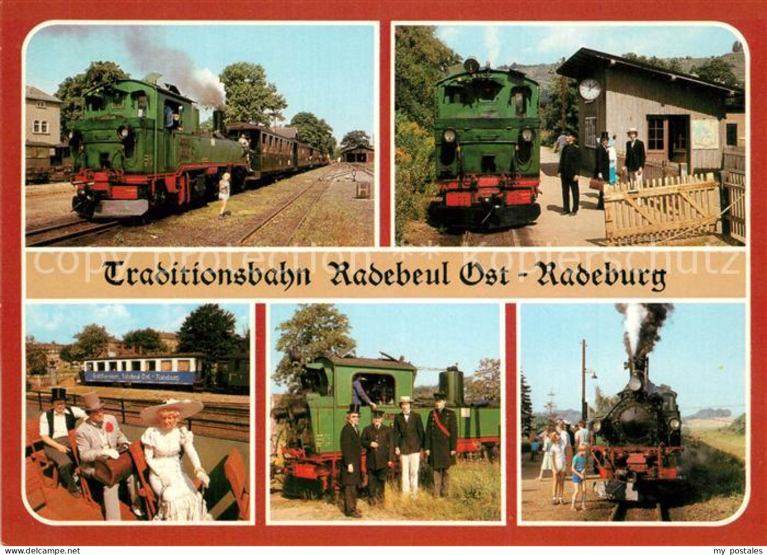 73312978 Radebeul Traditionsbahn Radebeul Ost Radeburg Radebeul - Radebeul