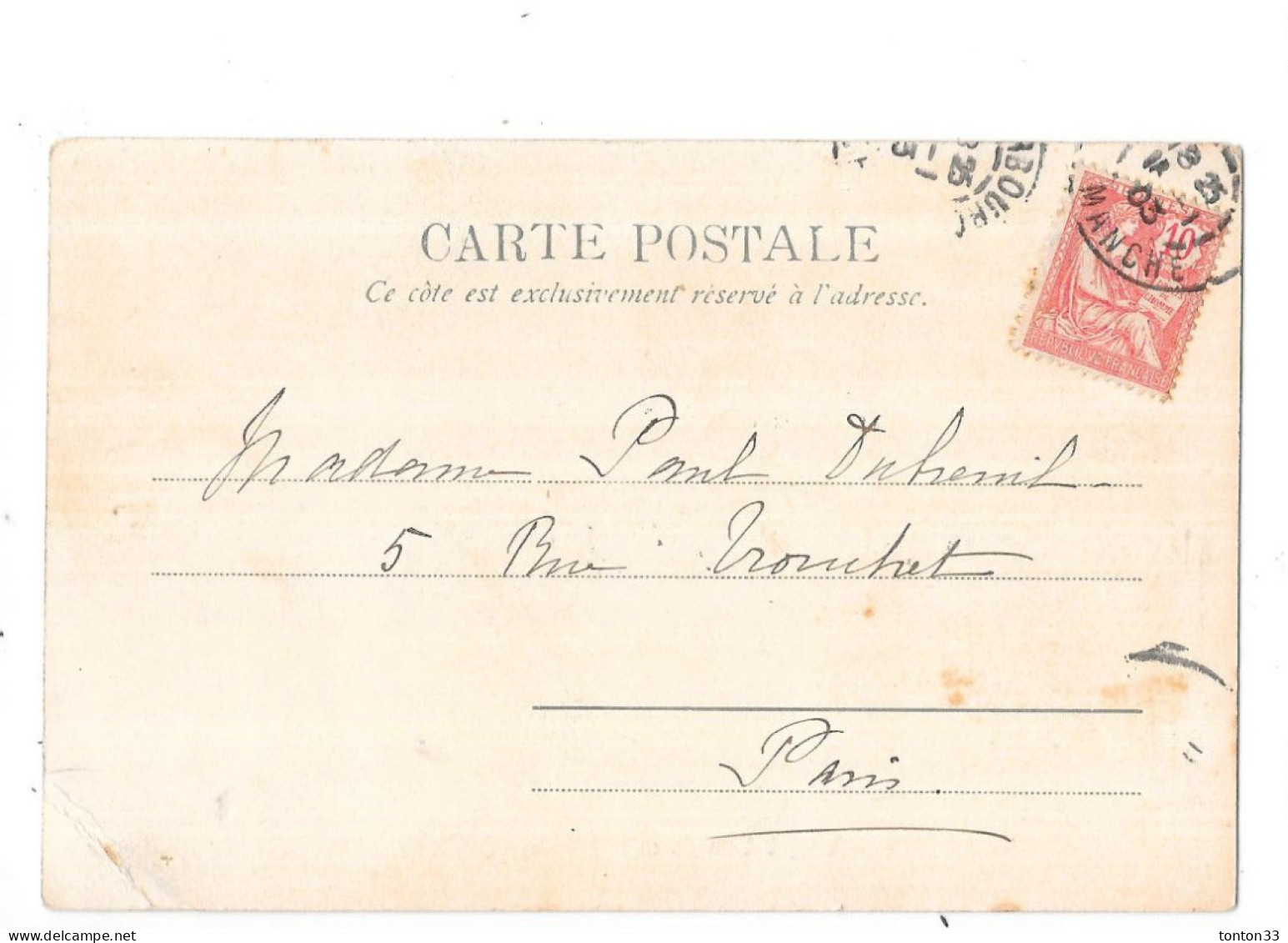 METIERS - CPA DOS SIMPLE RARE De 1903  - Marins Brulant Du Café - TOUL 3 - - Street Merchants