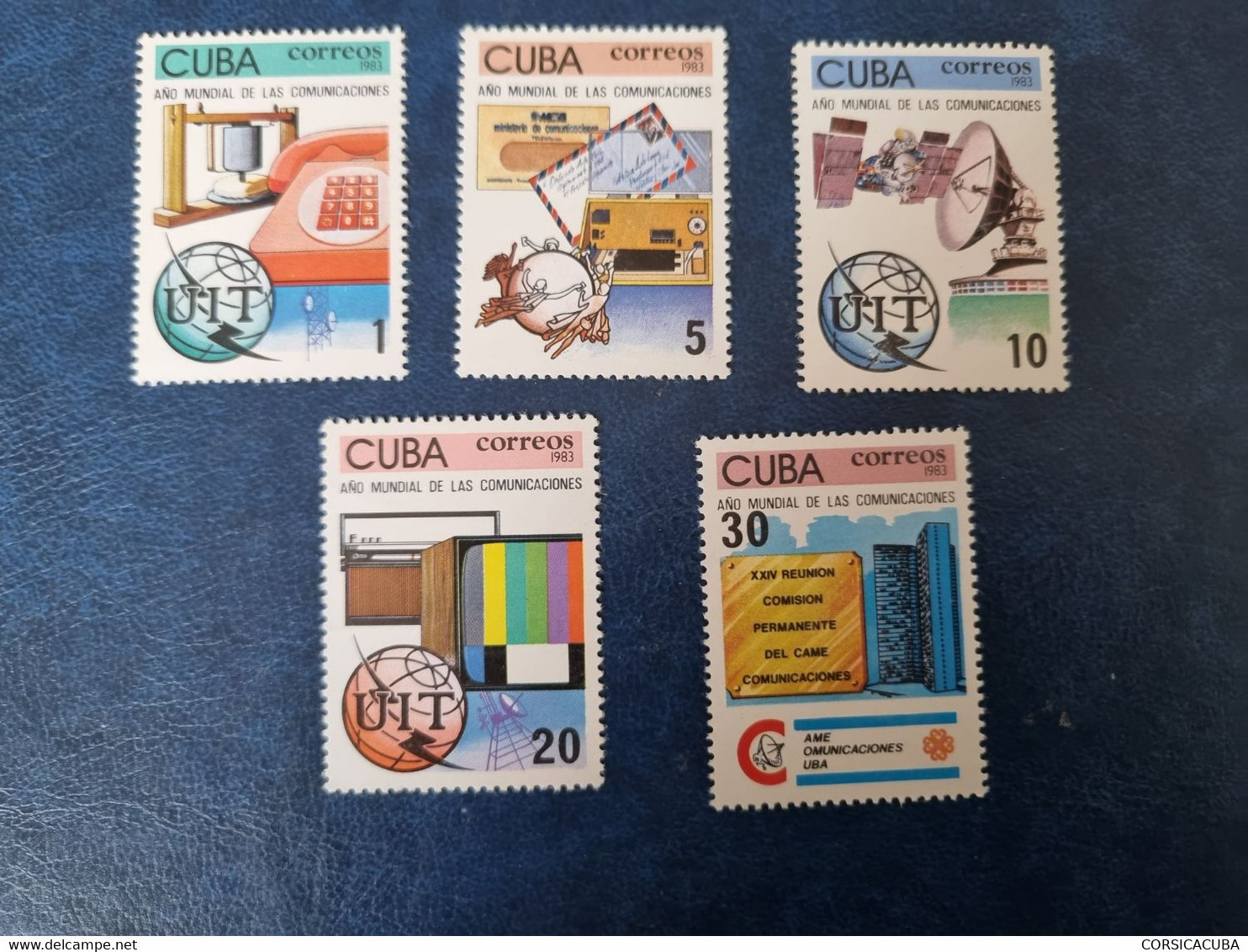 CUBA  NEUF  1983   ANO  DE  LAS  COMUNICACIONES  //  PARFAIT  ETAT //  1er  CHOIX // - Ongebruikt