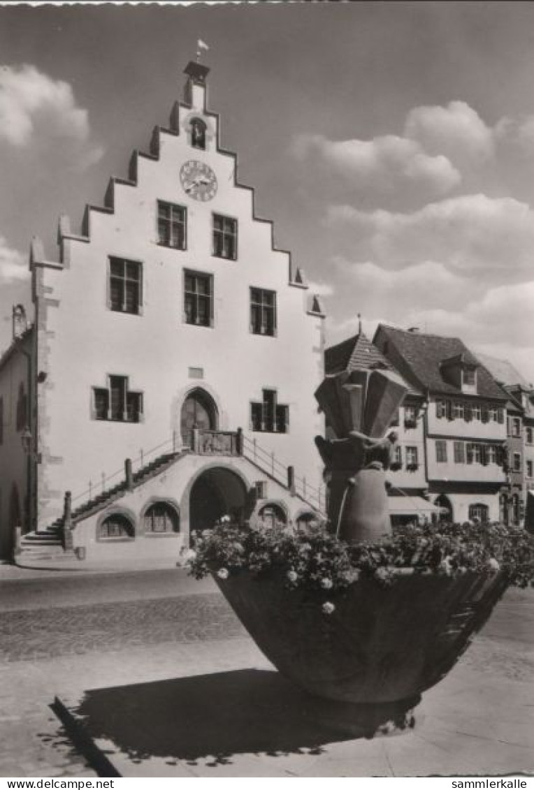 67467 - Karlstadt - Rathaus Mit Glauberbrunnen - Ca. 1965 - Karlstadt