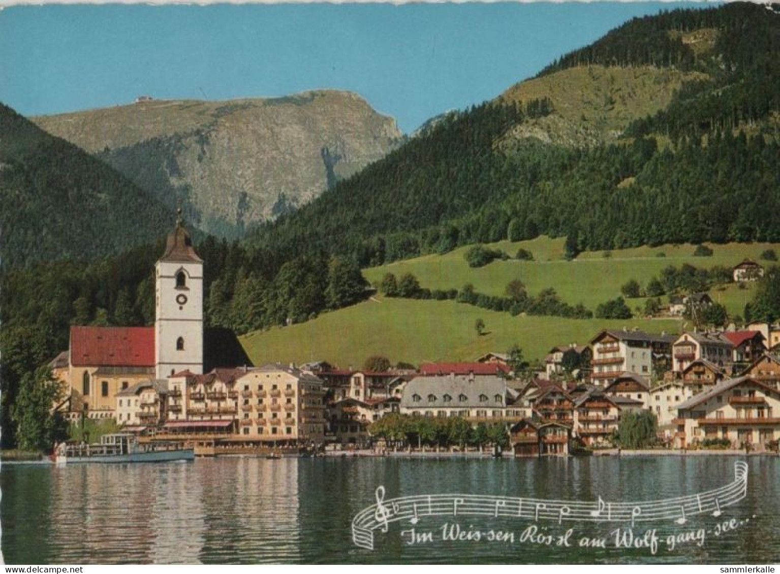 98453 - Österreich - St. Wolfgang - Mit Schafberg - Ca. 1975 - St. Wolfgang