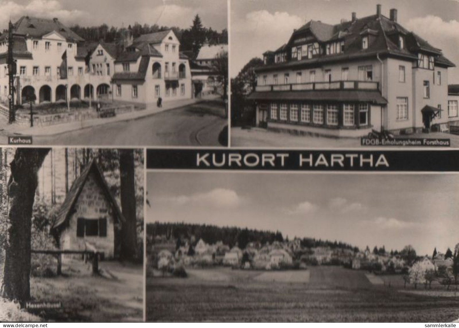 43538 - Hartha - U.a. Hexenhäusel - Ca. 1975 - Hartha