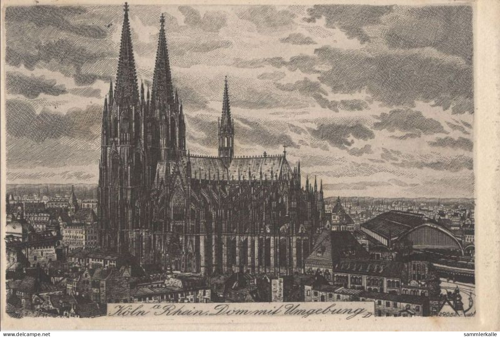 128440 - Köln - Dom Mit Umgebung - Koeln