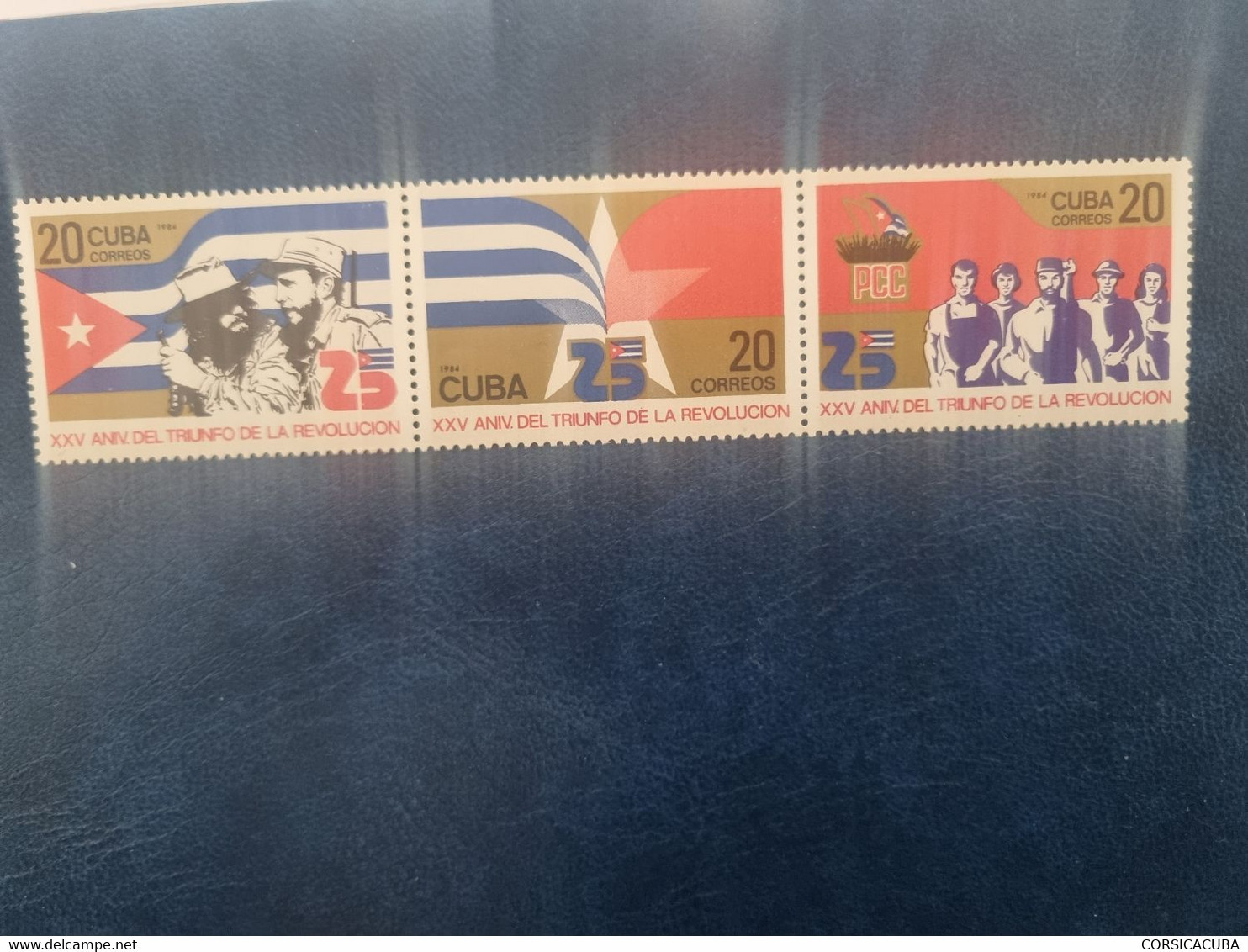 CUBA  NEUF  1984    ANI  25  TRIUNFO  DE  LA  REVOLUCION  //  PARFAIT  ETAT  //  1er  CHOIX  // - Unused Stamps