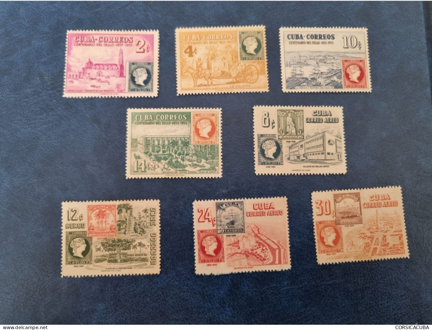 CUBA  NEUF  1955   PRIMER  SELLO POSTAL  CUBANO   //  PARFAIT  ETAT  //  1er  CHOIX  // - Unused Stamps