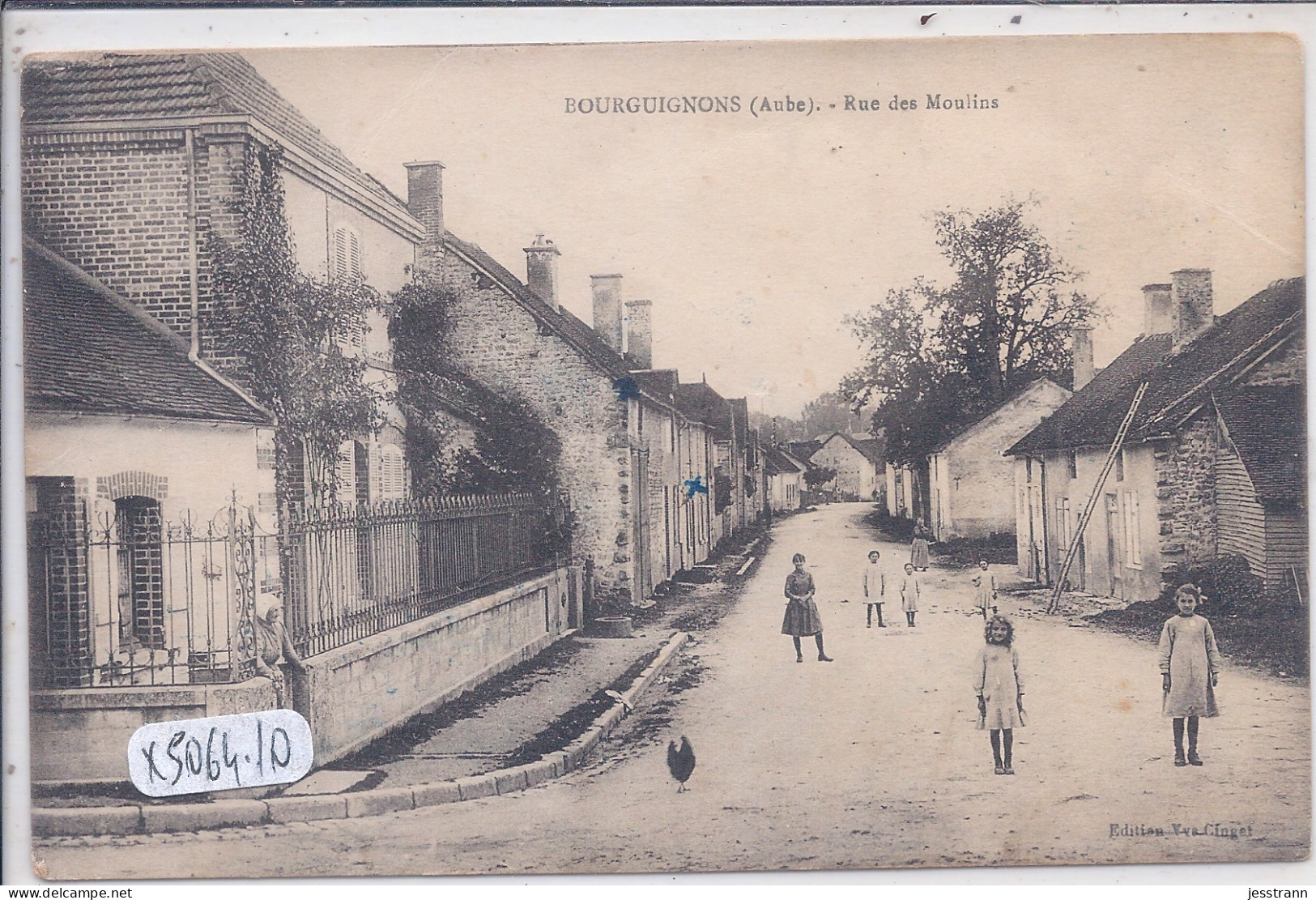 BOURGUIGNONS- RUE DES MOULINS - Bar-sur-Seine