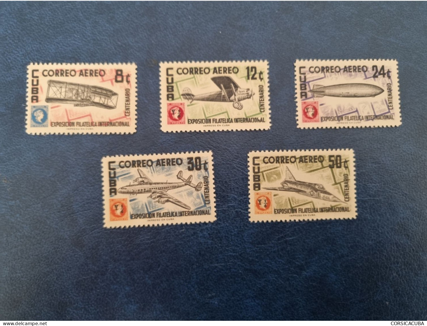 CUBA  NEUF  1955   EXPO.  FILATELICA  DE  LA  HABANA--CUPEX  //  PARFAIT  ETAT  //  1er  CHOIX  // - Nuevos