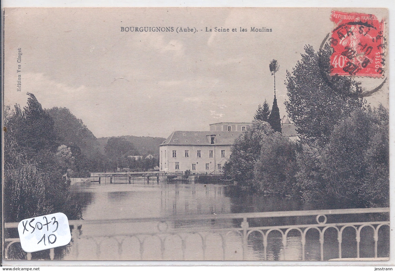 BOURGUIGNONS- LA SEINE ET LES MOULINS - Bar-sur-Seine