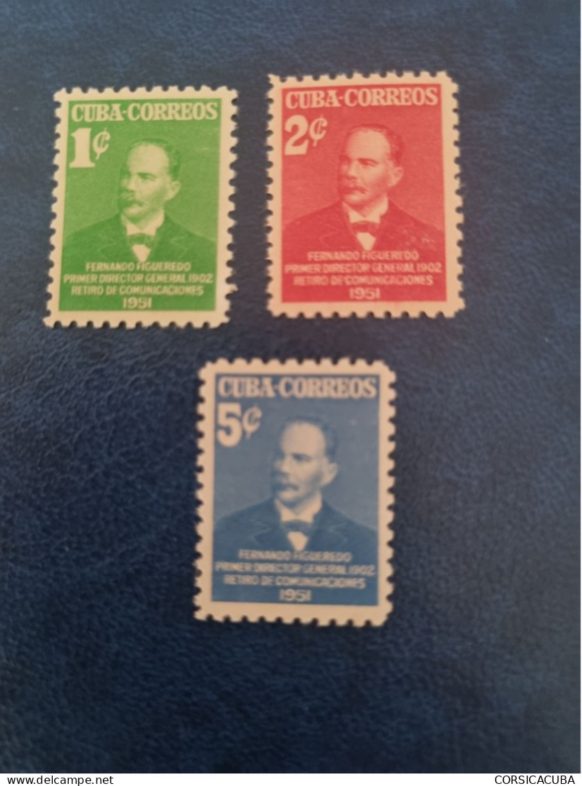 CUBA  NEUF  1951    RETIRO  DE  COMUNICACIONES  //  PARFAIT  ETAT  //  1er  CHOIX  // - Ungebraucht