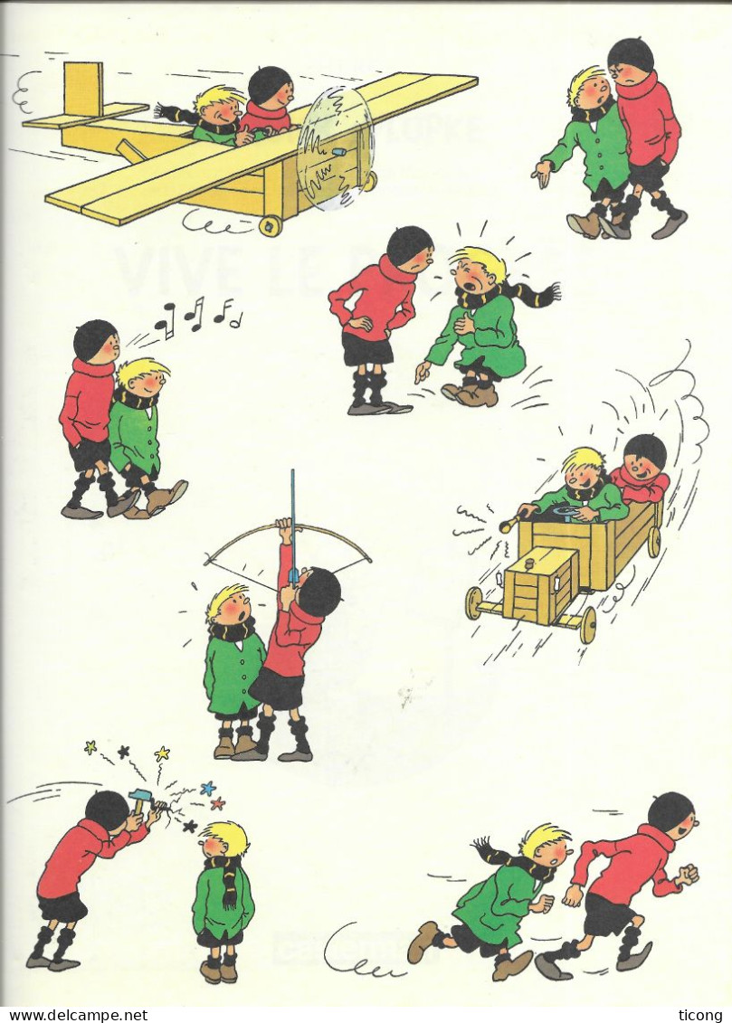 BD HERGE - QUICK ET FLUPKE, VIVE LE PROGRES - EDITION 8a1988  CASTERMAN DEPOT LEGAL1987, VOIR LES SCANNERS - Hergé