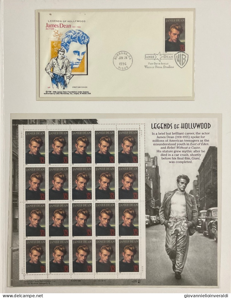 Le Leggende Di Hollywood. - Unused Stamps