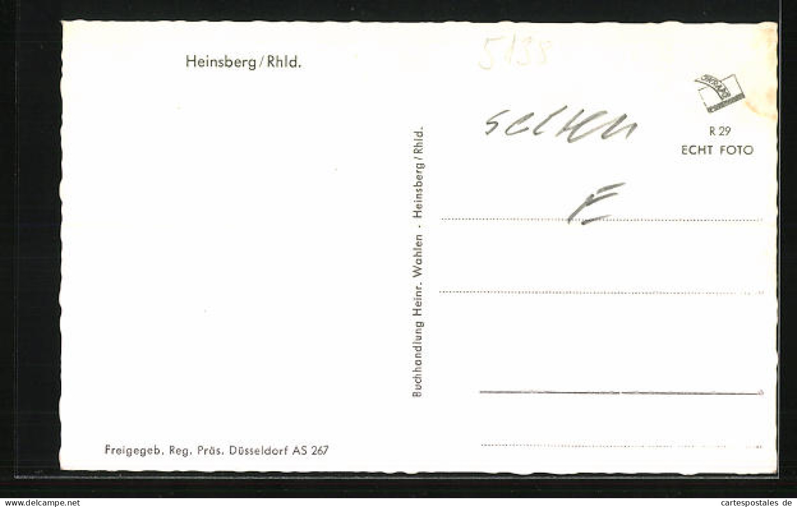 AK Heinsberg /Rhld., Ortsansicht Aus Der Vogelschau  - Heinsberg