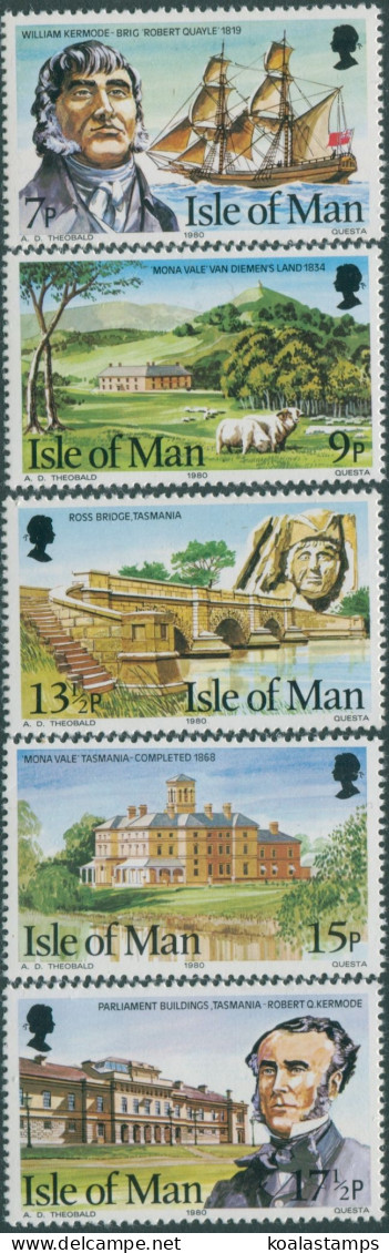 Isle Of Man 1980 SG183-187 Kermode Family Tasmania Set MNH - Man (Ile De)