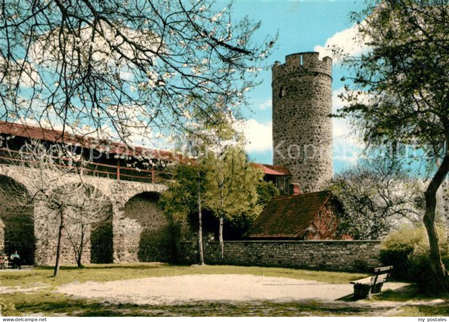 73311735 Butzbach Stadtmauer Mit Turm Butzbach - Butzbach