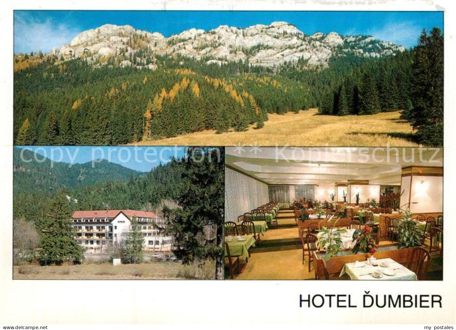 73311200 Liptovsky Jan Hotel Dumbier Restaurant Landschaftspanorama Niedere Tatr - Slovaquie