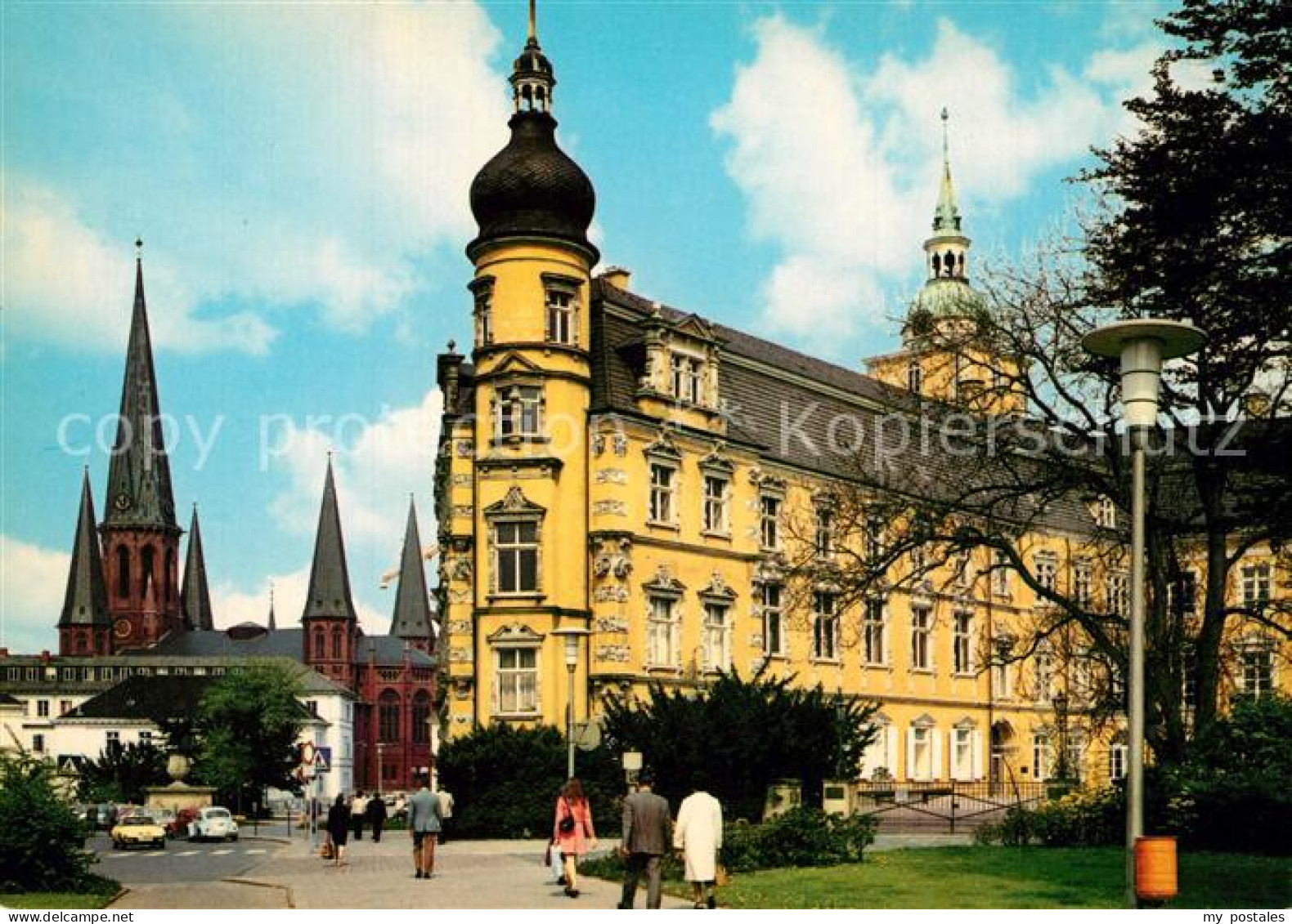 73310172 Oldenburg Niedersachsen Lambertikirche Und Schloss Oldenburg Niedersach - Oldenburg