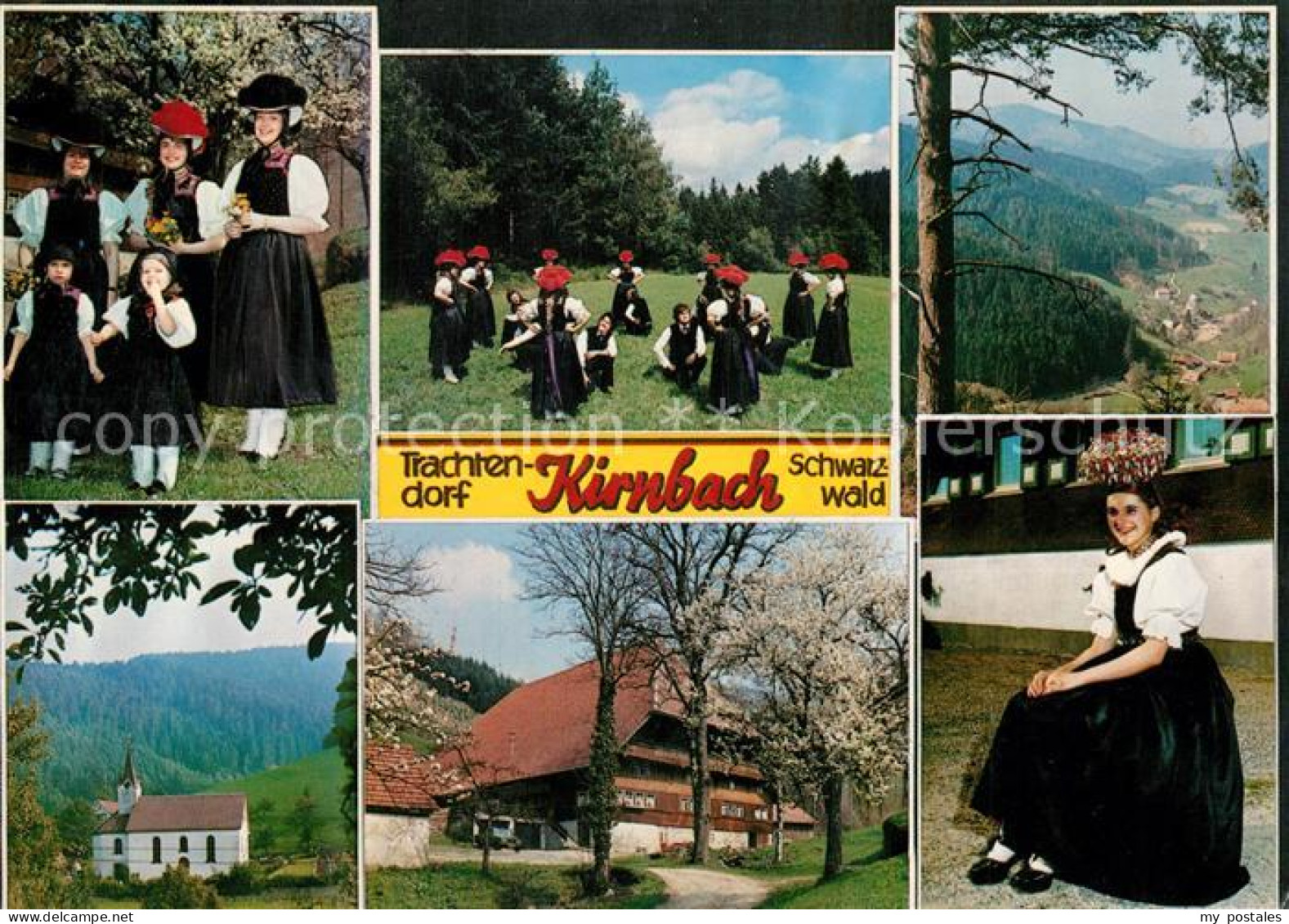 73310160 Kirnbach Wolfach Trachtengruppe Kirnbacher Kurrende Schwarzwaldhaus Lan - Wolfach