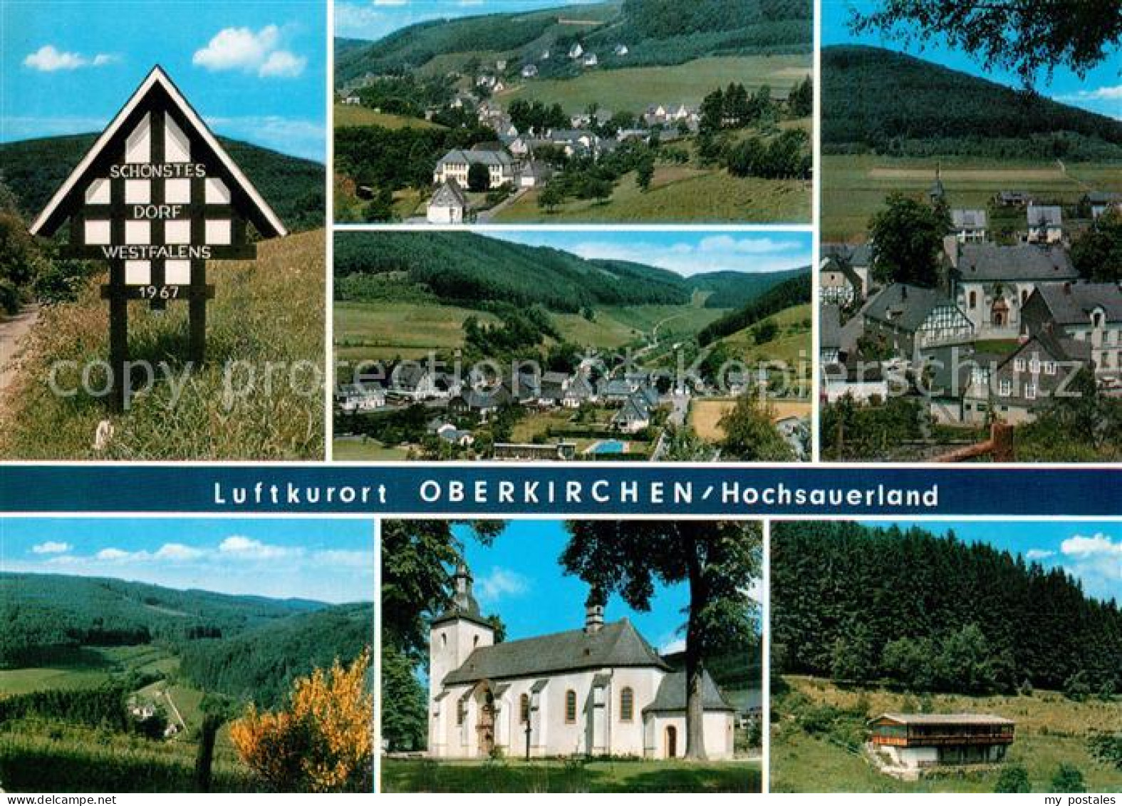 73310072 Oberkirchen Sauerland Schoenstes Dorf Westfalens 1967 Ortsansichten Kir - Schmallenberg