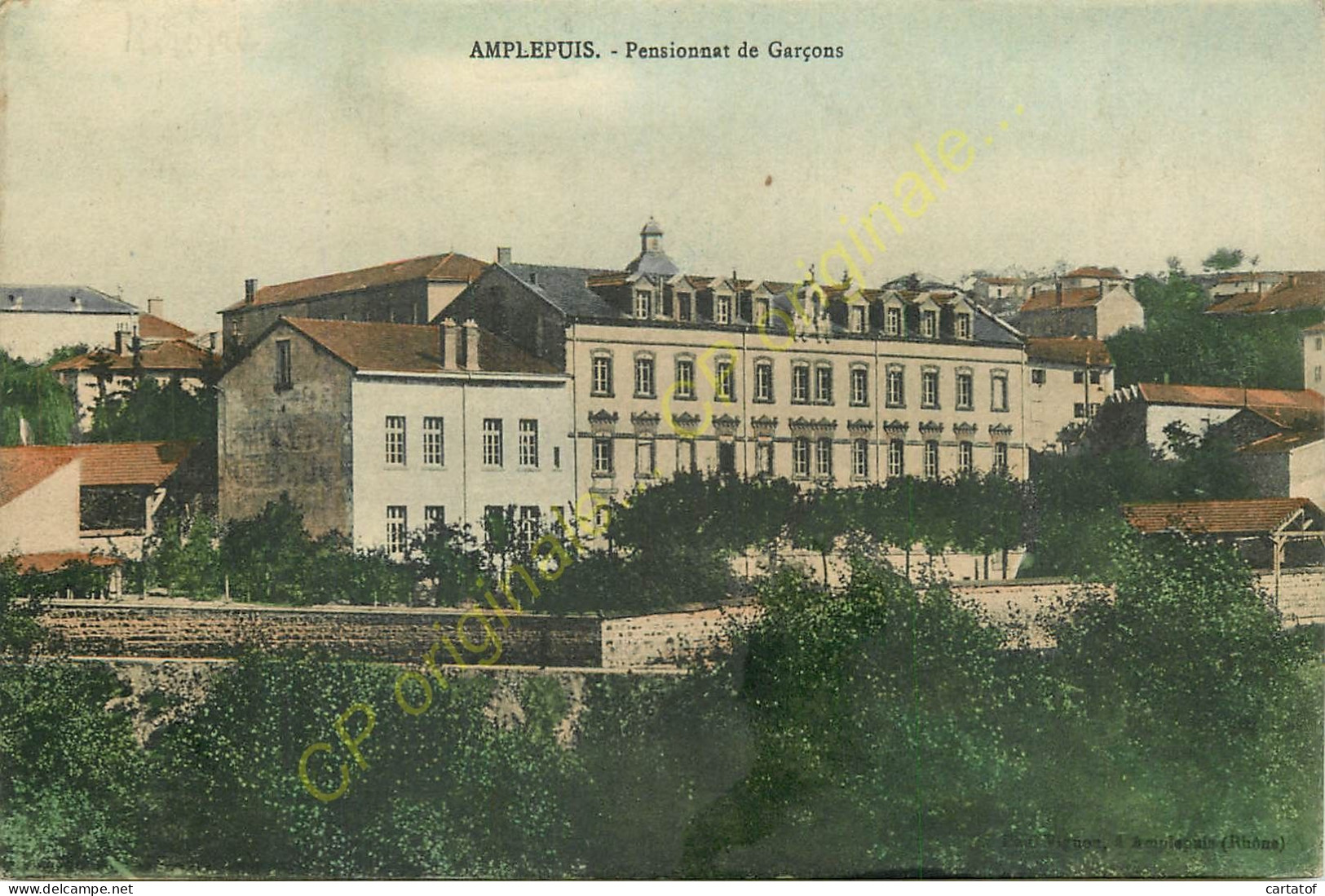 69.  AMPLEPUIS .  Pensionnat De Garçons . - Amplepuis