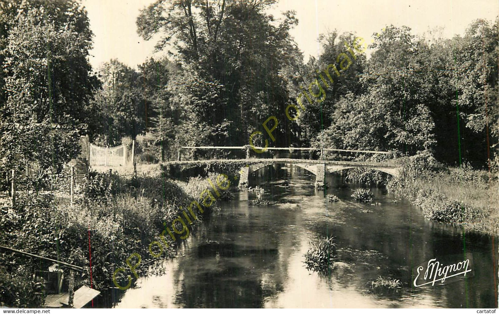 27.  MARCILLY Sur EURE .  La Passerelle Sur Le Couénon . - Marcilly-sur-Eure