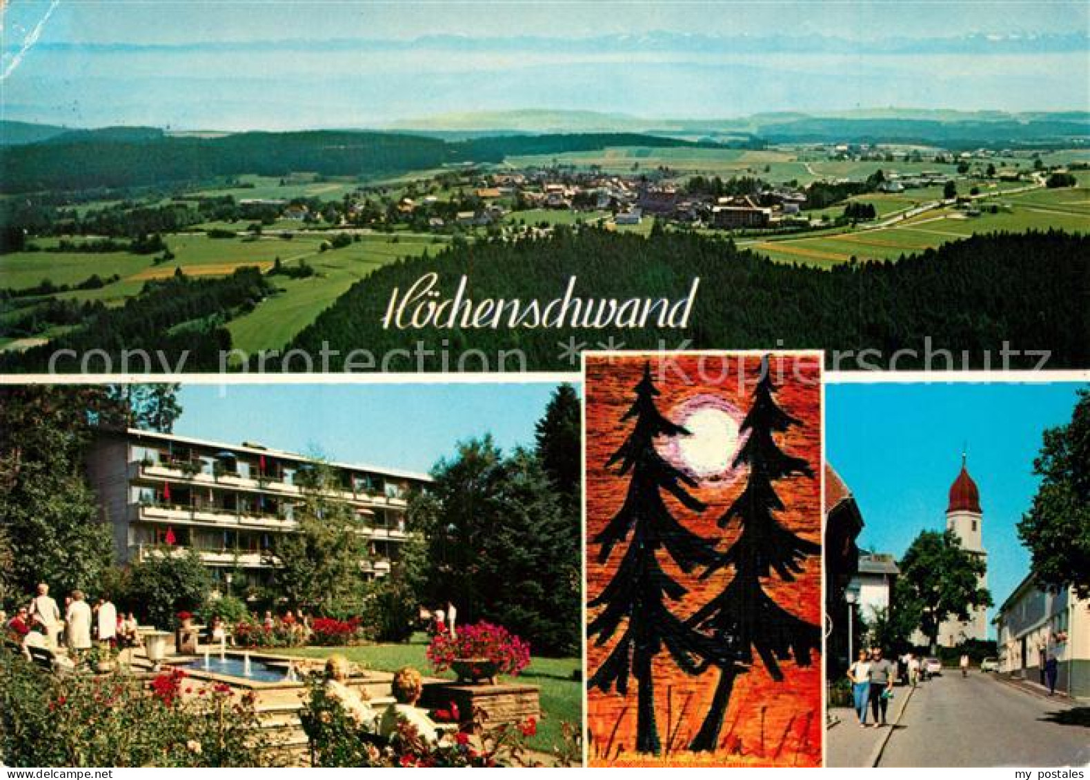 73308175 Hoechenschwand Fliegeraufnahme Brunnen Hoechenschwand - Hoechenschwand