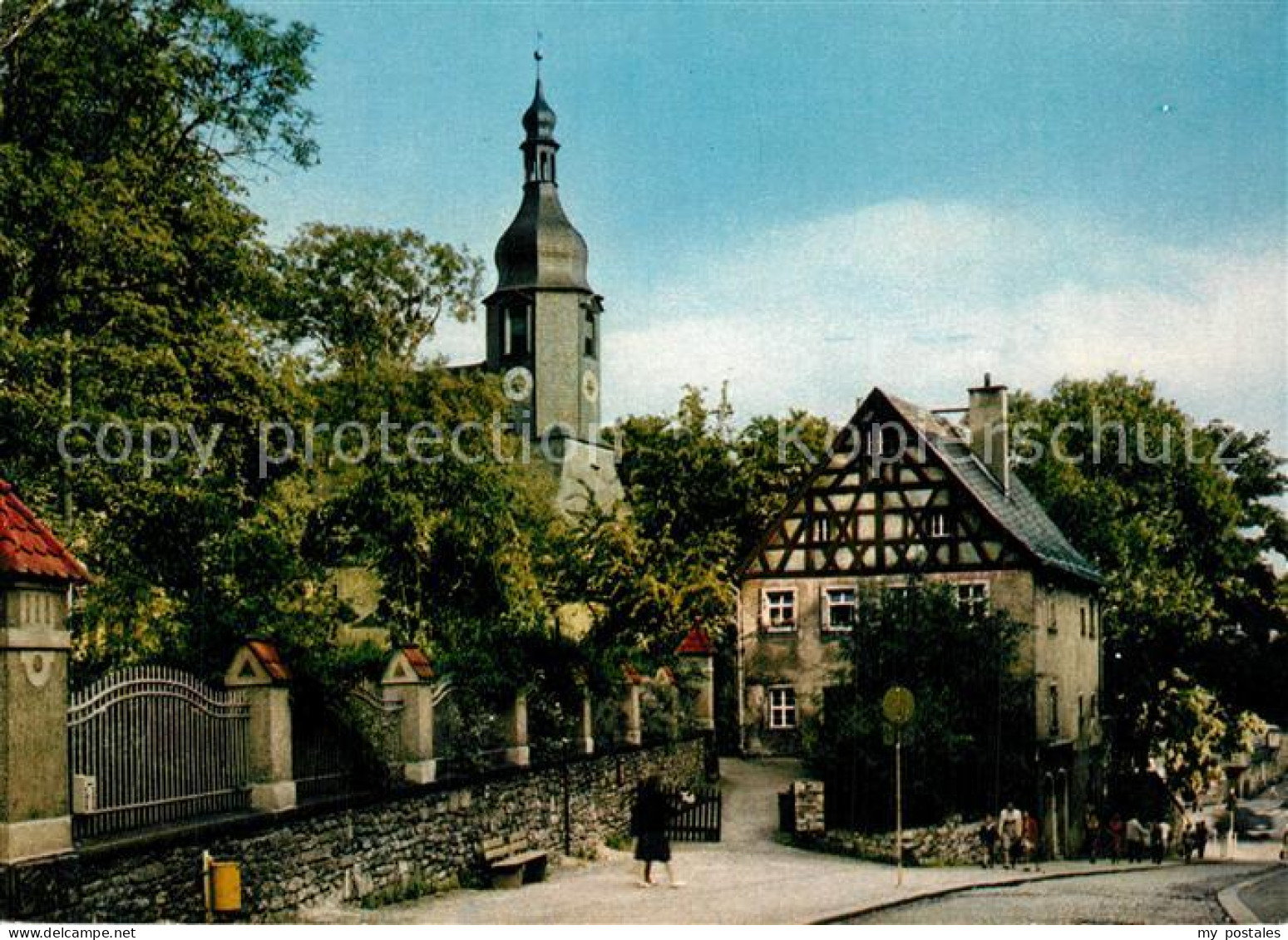 73306571 Hof Saale An Der Lorenzkirche Hof Saale - Hof