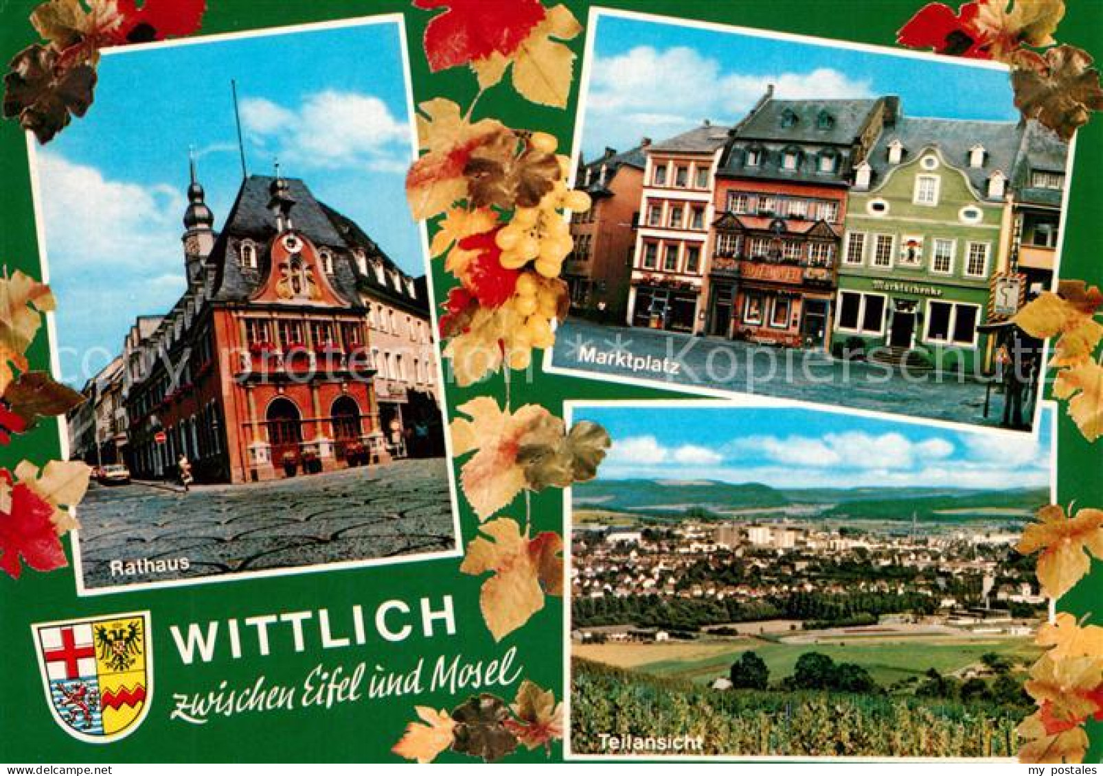 73306518 Wittlich Rathaus Marktplatz Panorama Wittlich - Wittlich