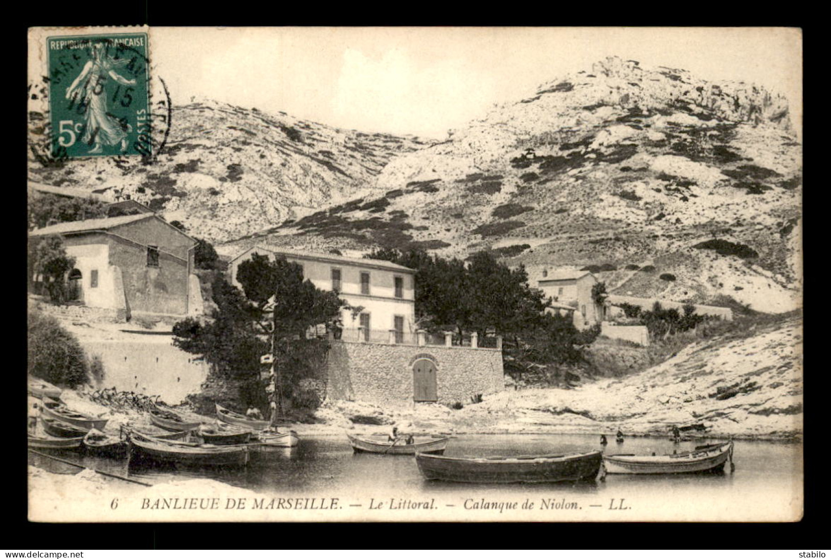 13 - MARSEILLE - CALANQUE DE NIOLON - Südbezirke, Mazargues, Bonneveine, Pointe Rouge, Calanque-Felsen