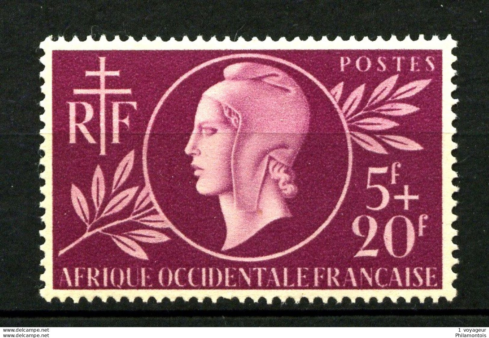 AOF - 1 - Entraide Française - Neuf N* - Très Beau - Unused Stamps