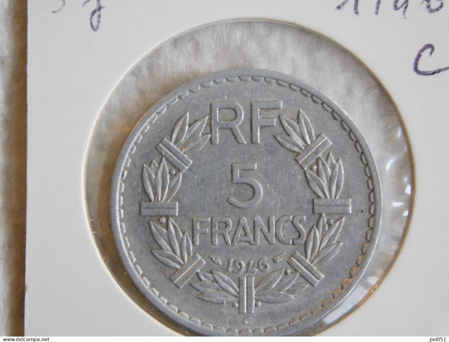 France 5 Francs 1946 C LAVRILLIER, ALUMINIUM (883) - 5 Francs