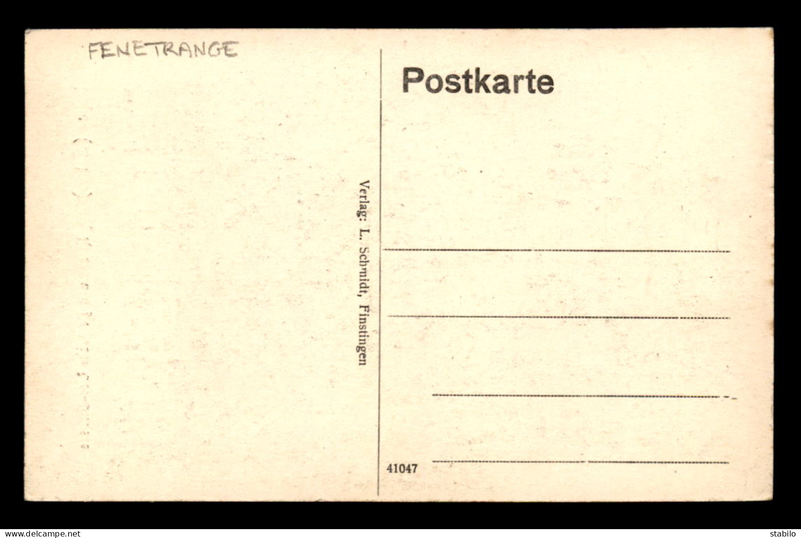 57 - FENETRANGE - FINSTINGEN - KIRCHE UND DEUTSCHE TOR-STRASSE - Fénétrange