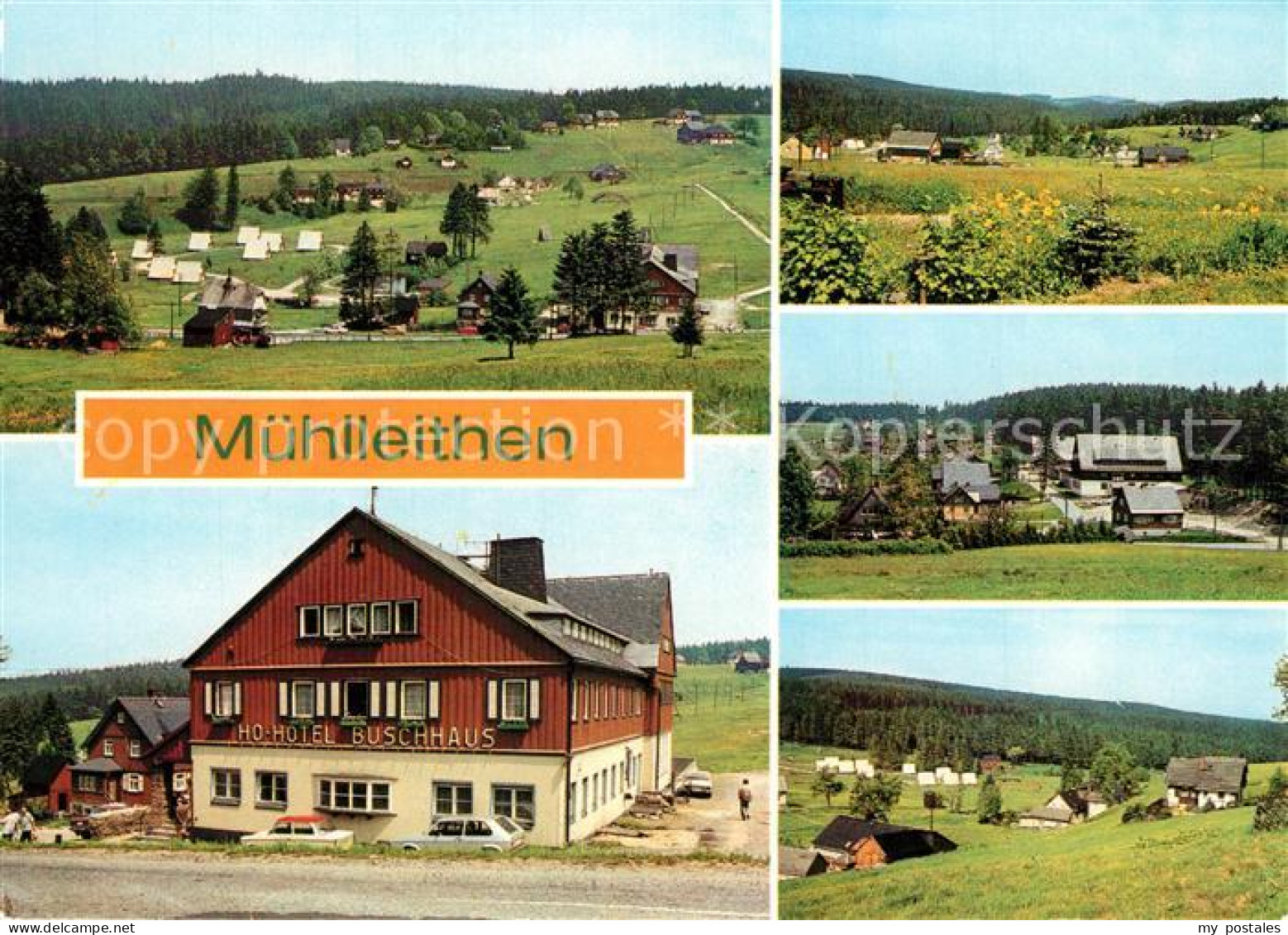 73302428 Muehlleiten Vogtland HO Hotel Buschhaus Landschaftspanorama Muehlleiten - Klingenthal