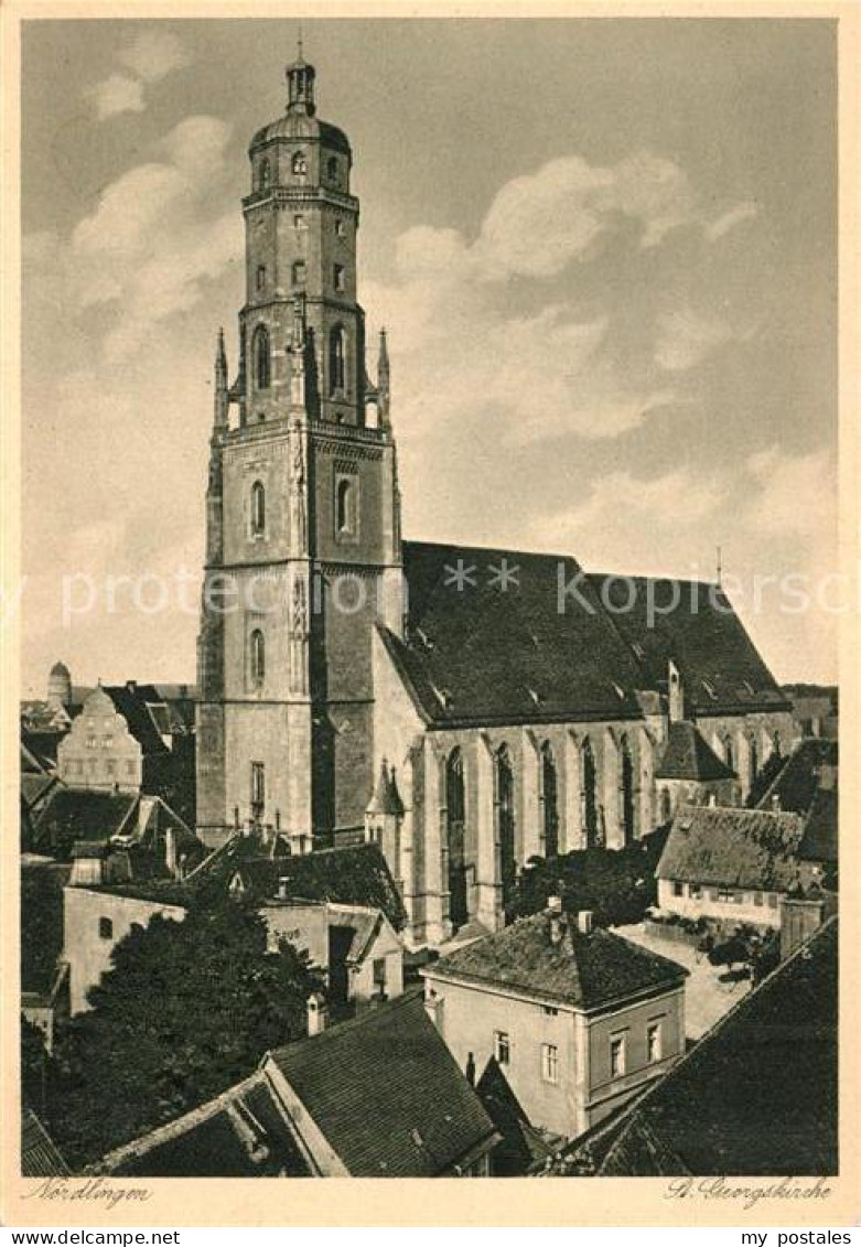 73301718 Noerdlingen St. Georgskirche  Noerdlingen - Nördlingen