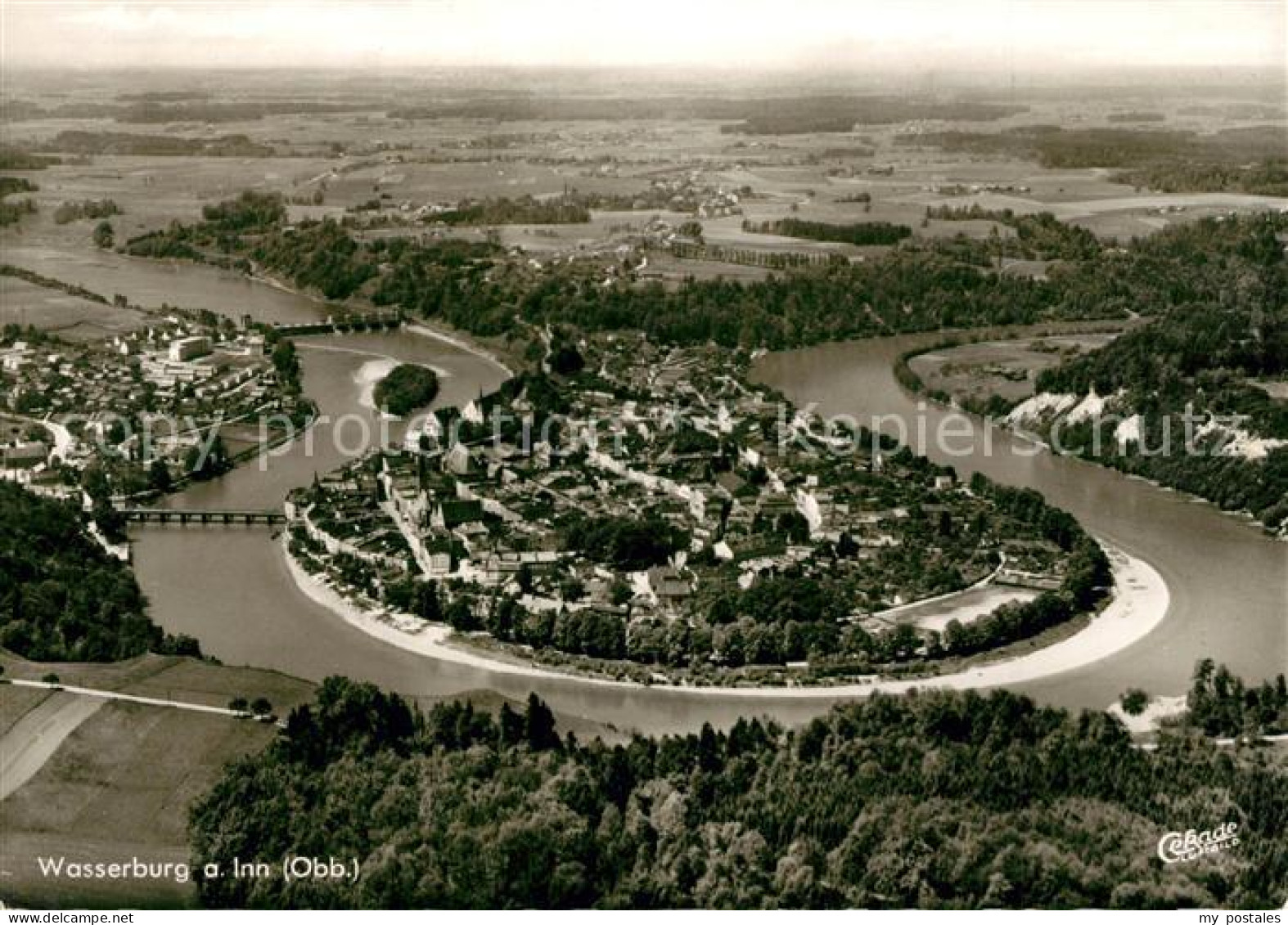 73298358 Wasserburg Inn Fliegeraufnahme Wasserburg Inn - Wasserburg (Inn)