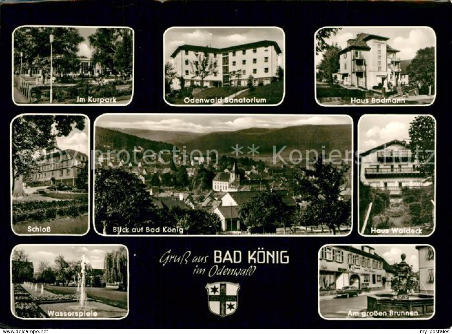 73295012 Bad Koenig Odenwald Haus Bodmann Haus Waldeck Schloss Odenwald-Sanatori - Bad Koenig